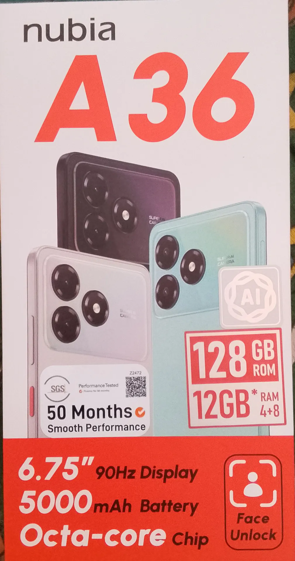 ZTE nubia a36