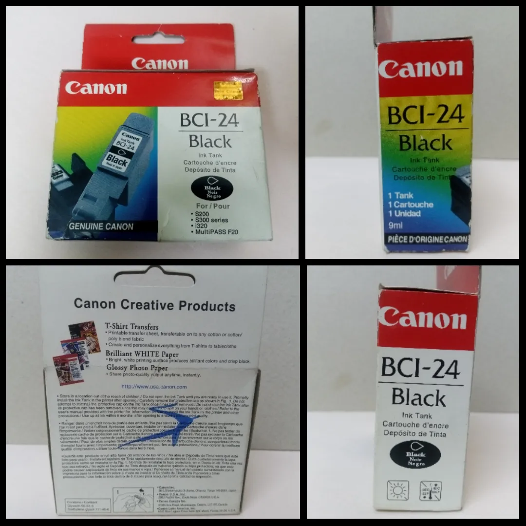 خرطوشة حبر أسود Canon أصلية