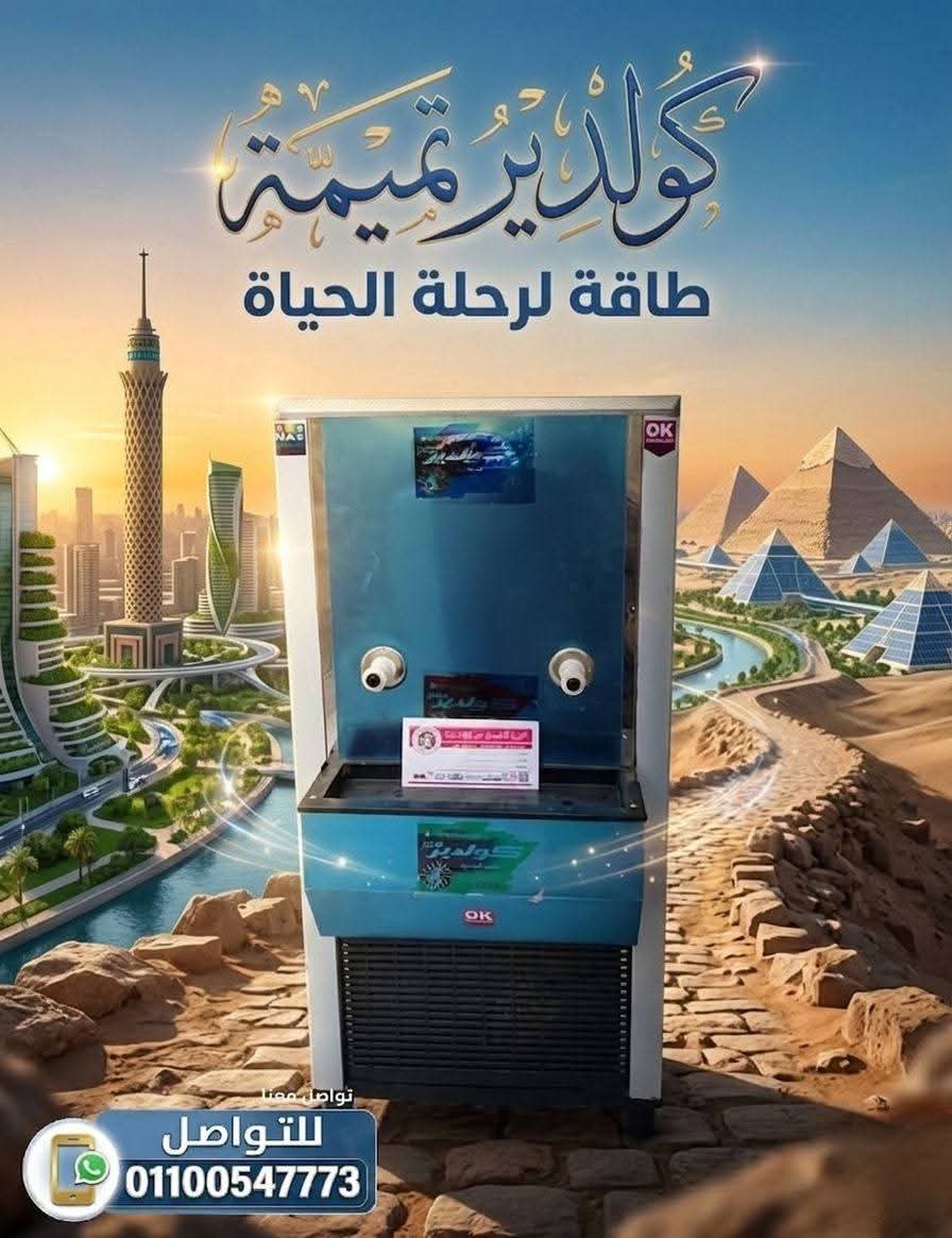 اشتري كولدير مياه الشارع الآن | سعر خاص 2026 | توصيل فوري
