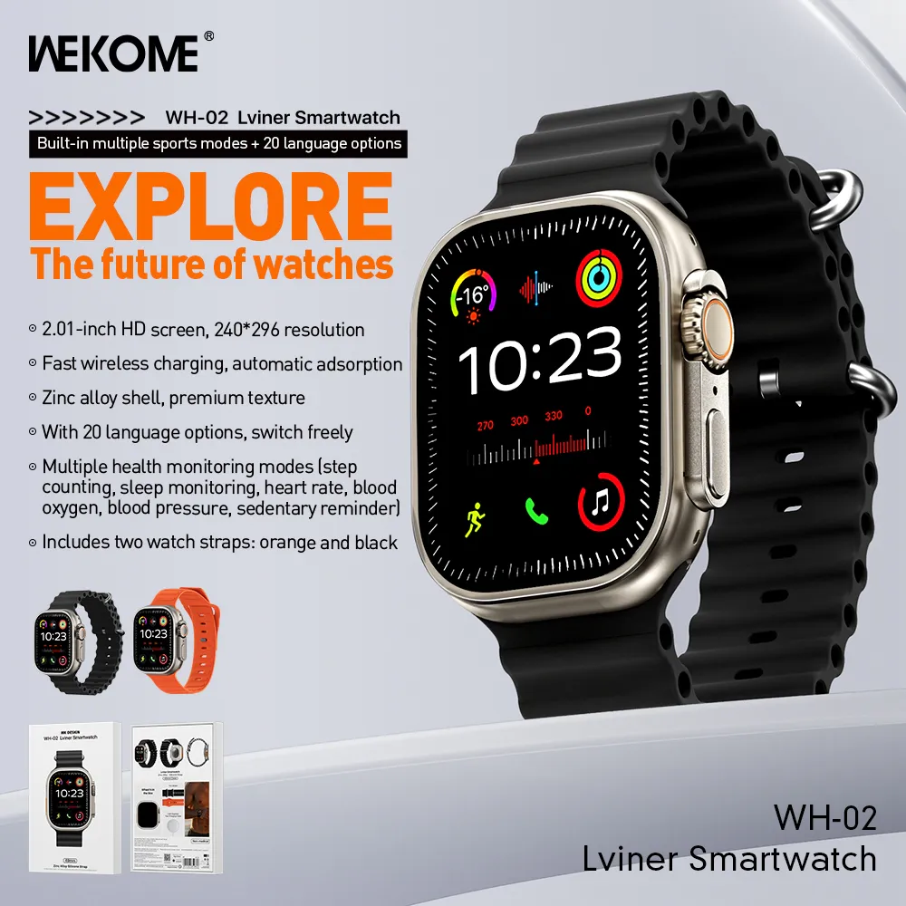ساعة WK WH-02 Lviner Smartwatch