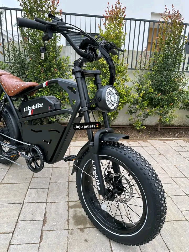 Vélo Électrique Likebike U9 PRO HARLEY Professional 48V ✔️Moteur 750W Max. ✔️Vitesse Max 51Km/h. ✔️ Batterie lithium performance 48V18.2Ah. ✔️Autonom