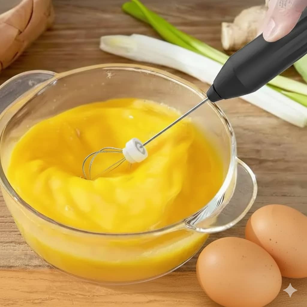 محبي النسكافيه والرغوة الكريمية! مضرب نسكافيه كهربائي 2×1 لعمل رغوة مثالية بكل سهولة