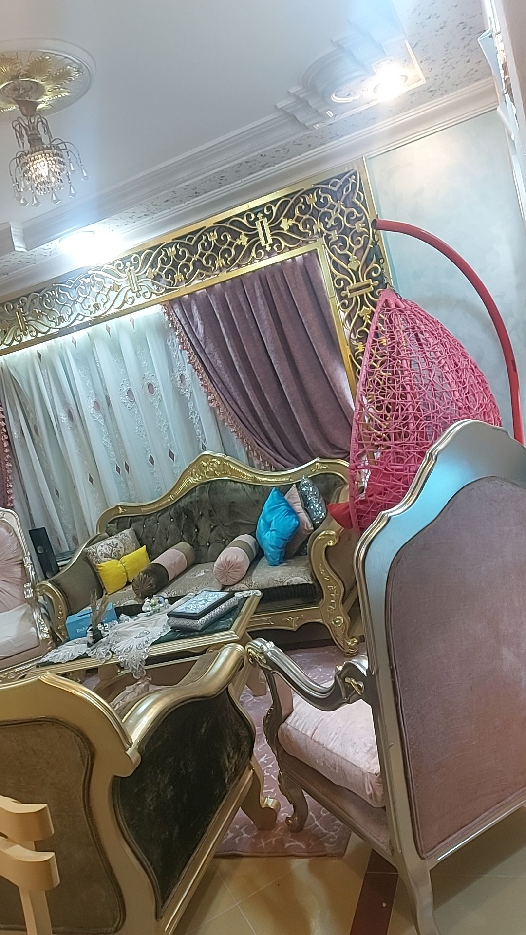 صالون انتريه خشب زان