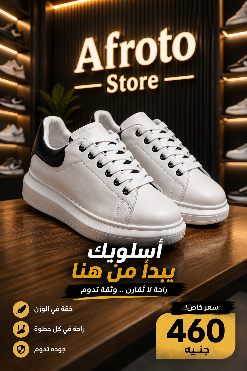 الكوتش اللي مصر كلها بتدور عليه بـ 460 جنيه بس! 🤯"