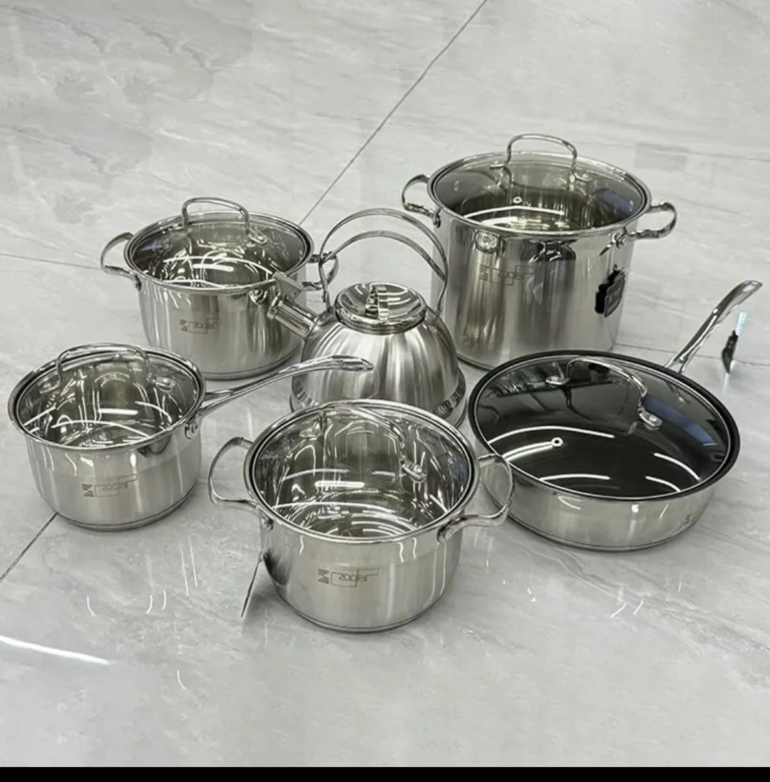Quality stainless steel pot set