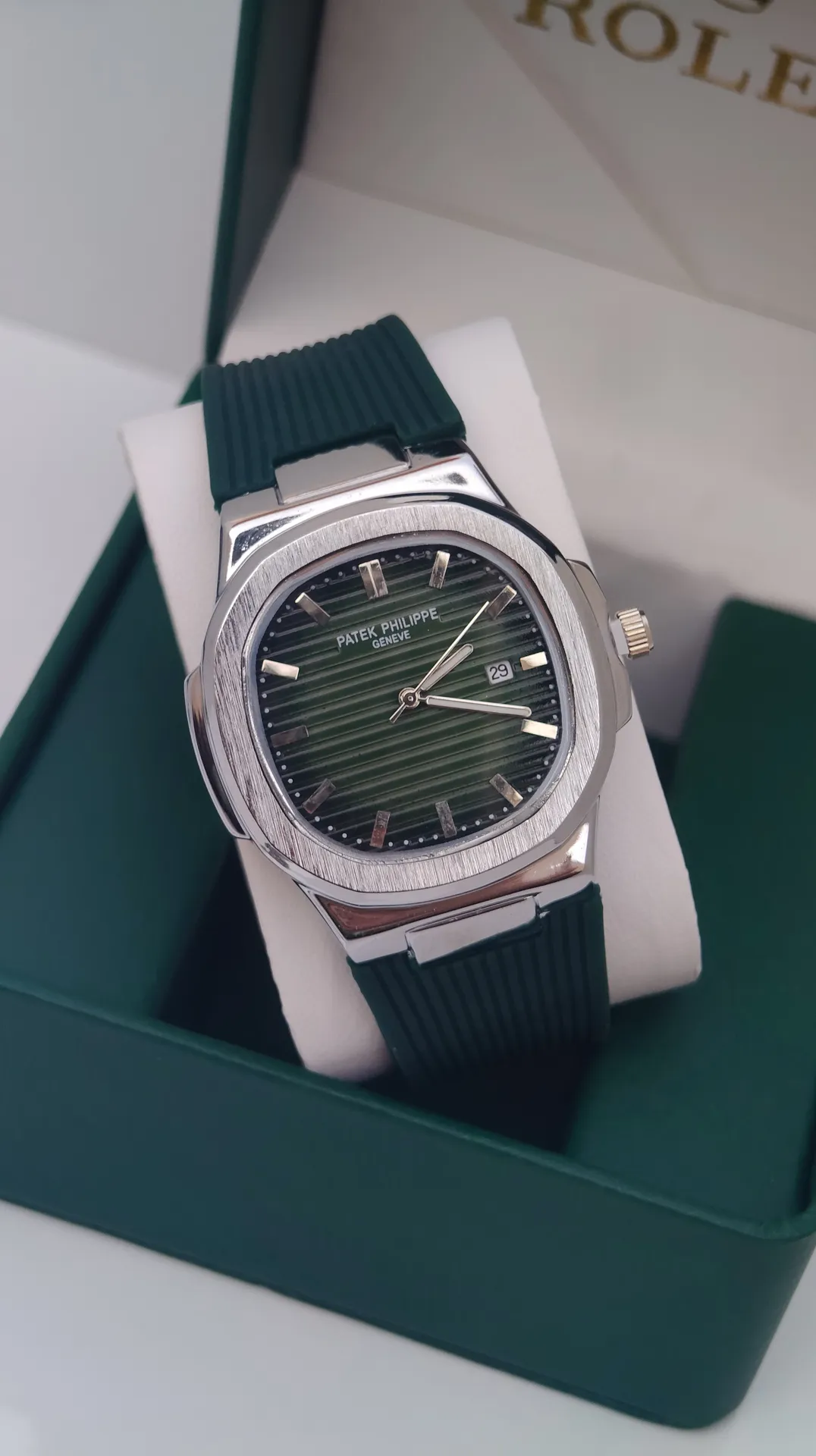 ساعة باتك فيليب patek philippe سير مطاط