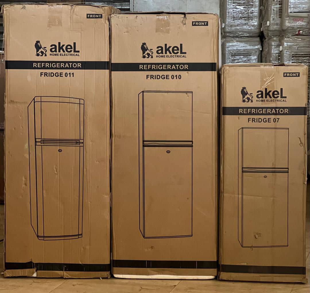 ✨🇹🇷 منتجات شركة AKEL التركية – وصل حديثاً 🇹🇷✨ جودة عالية • أداء مضمون • 🔹 ثلاجات AKEL (بابين): • 6 قدم — `750,000` جنيه • 7 قدم — `950,000` جنيه • 8 قد