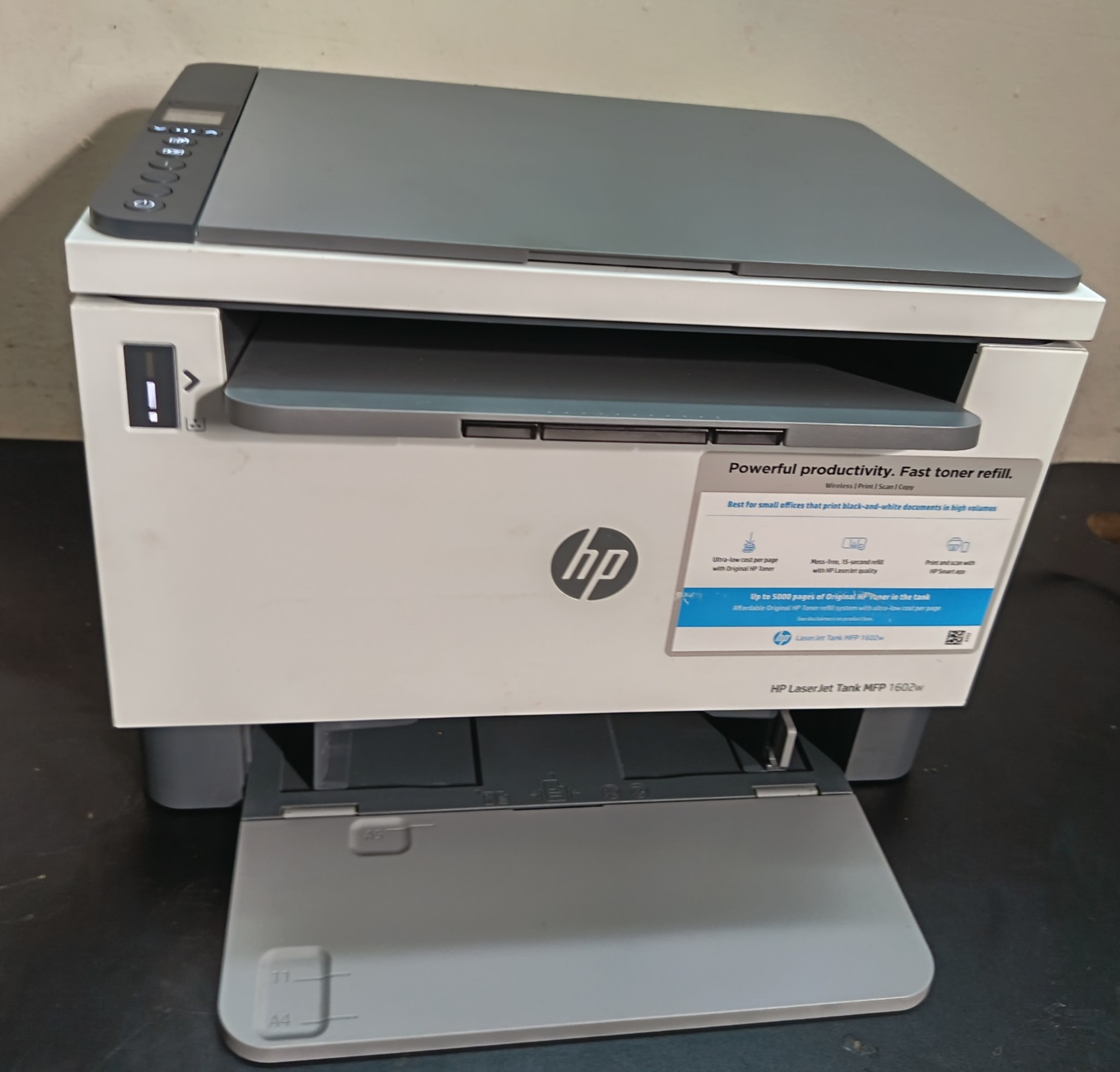 🖨️ طابعة HP LaserJet Tank MFP 1602w