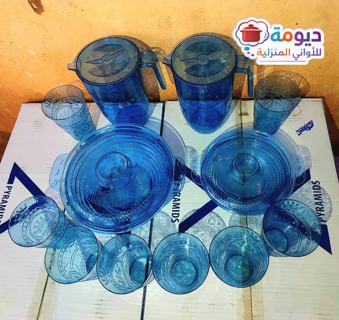 ▶️عروض رمضان ▫️عرض ديومة رقم 1 ▪️طقم7 قطع صحن بي غطاء كورة بي غطاء جك ٤كبابي السعر