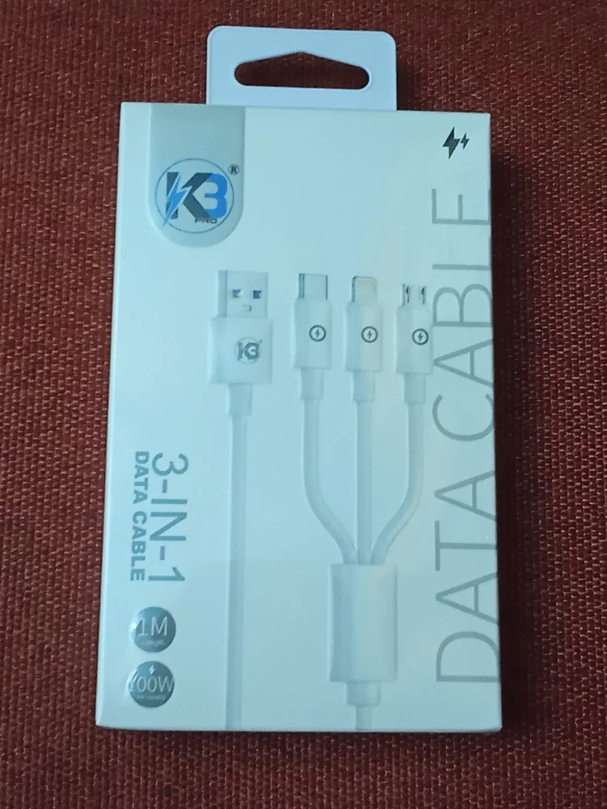كابل K3 3-IN-1