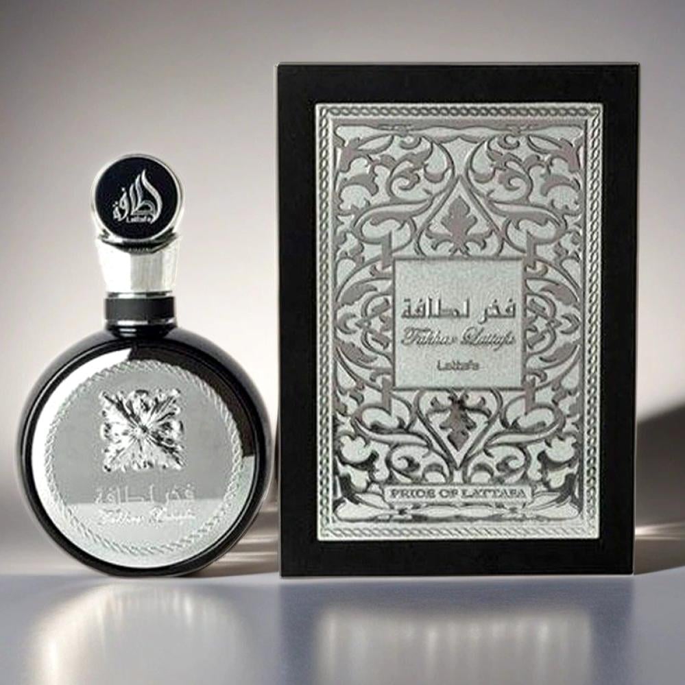 عطر فخر لطافة فضي fakher latafa 100ML