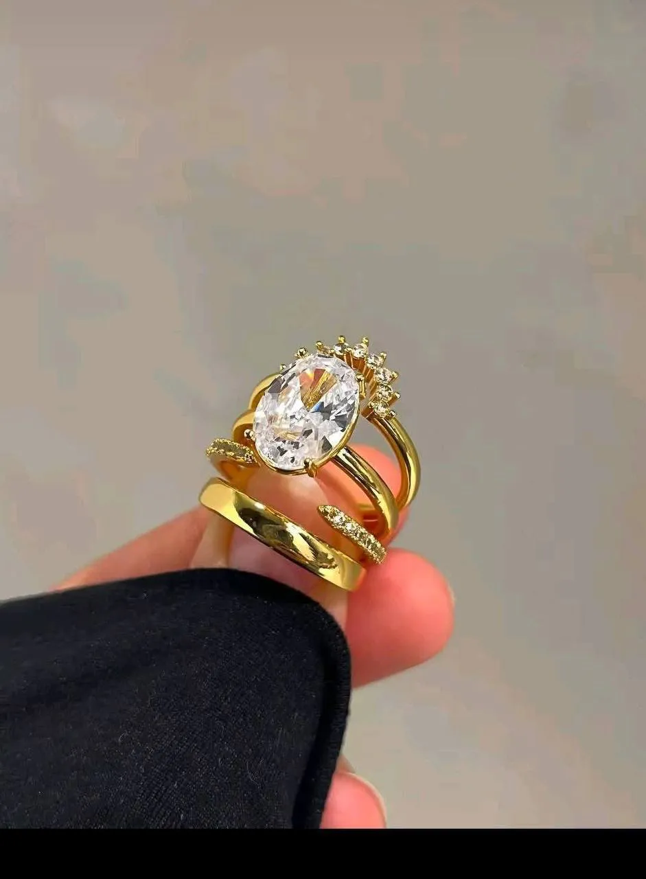 خاتم ترندي تحفه جوده عاليه 250 جوده اقل 220